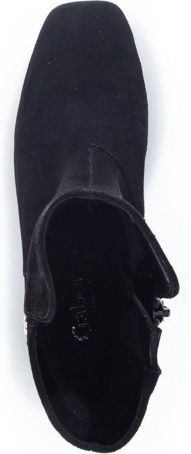 Gabor Zwarte Suède Laars met Gouden Details Black Dames - Foto 11