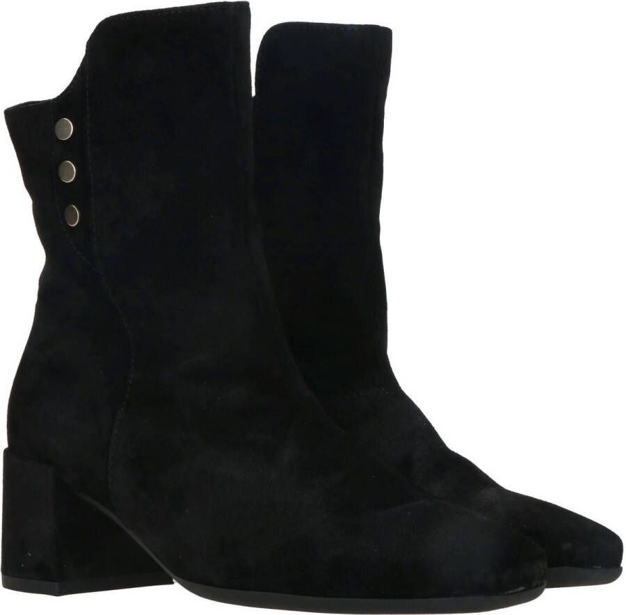 Gabor Zwarte Suède Laars met Gouden Details Black Dames - Foto 2