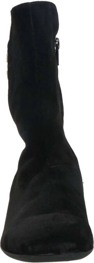 Gabor Zwarte Suède Laars met Gouden Details Black Dames - Foto 13