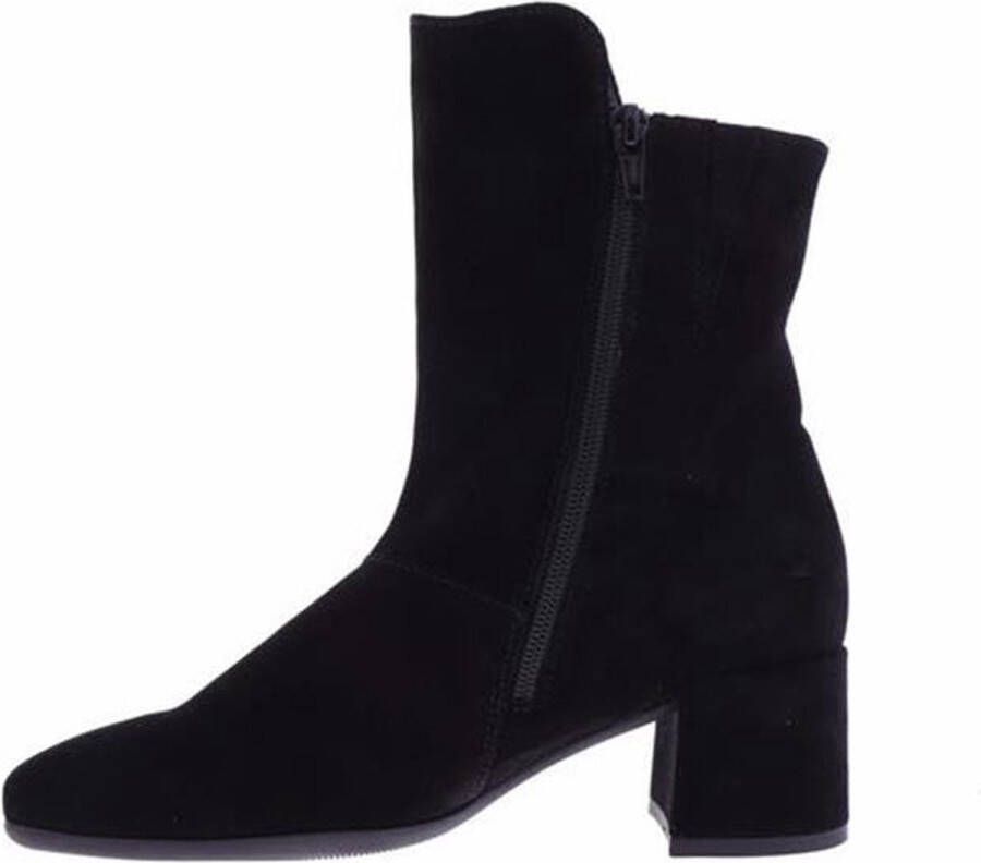 Gabor Zwarte Suède Laars met Gouden Details Black Dames - Foto 7