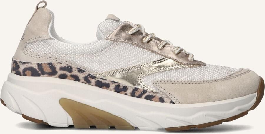 Gabor Rolling Soft GABOR DAMES SNEAKERS ZILVER 66.935.82 MESHA VEL LESOTO MET ARGENTO OASI PUDER ROLLING SOFT - Foto 2