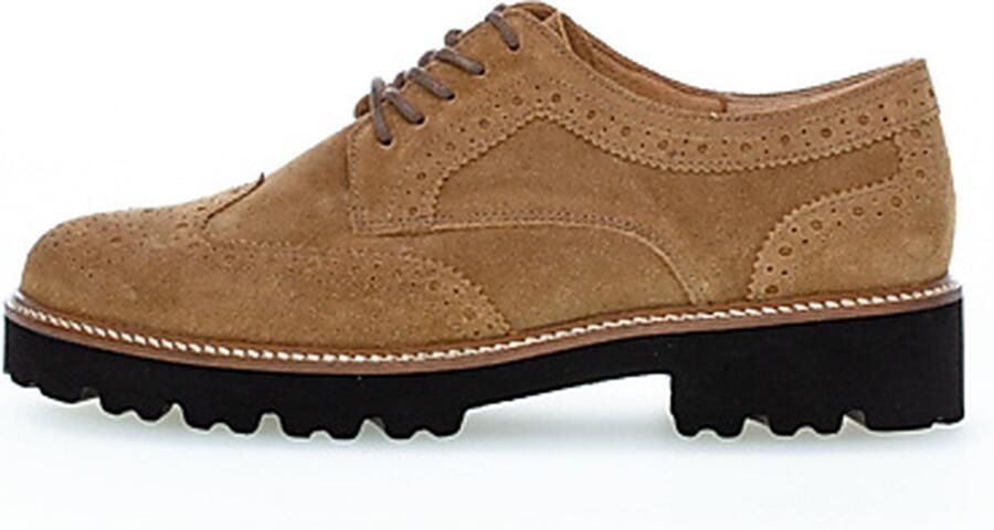 Gabor 95.244.12 Dames Veterschoenen Bruin
