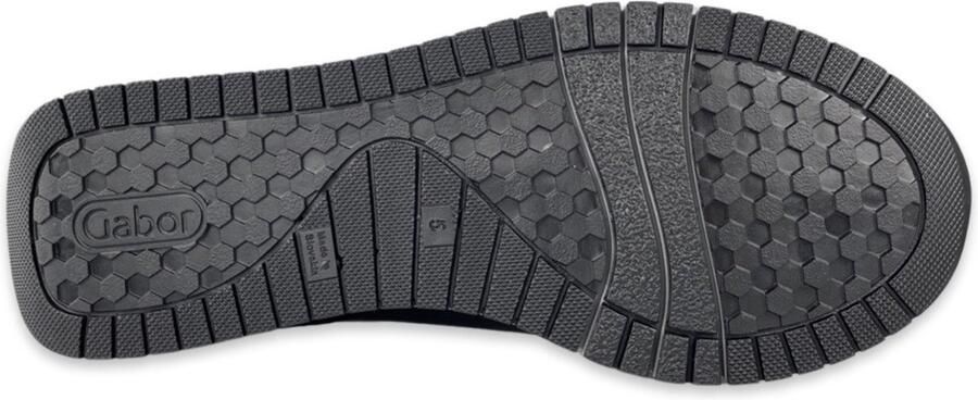 Gabor 528 Lage sneakers Leren Sneaker Dames Zwart - Foto 18
