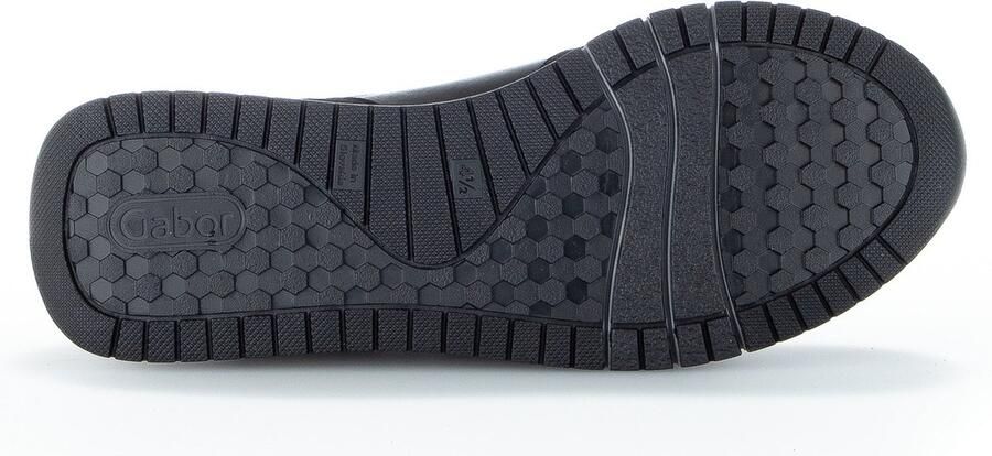 Gabor 528 Lage sneakers Leren Sneaker Dames Zwart - Foto 17