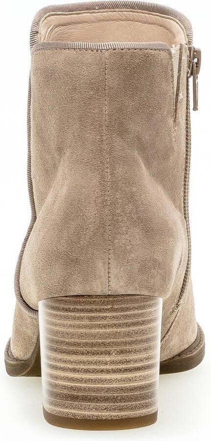 Gabor 990 Enkellaarsjes Enkelboots met rits Dames Taupe - Foto 6