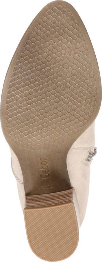 Gabor 990 Enkellaarsjes Enkelboots met rits Dames Taupe - Foto 9