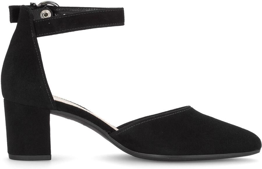 Gabor art. 3002.01.002 zwart nubuck pump dames
