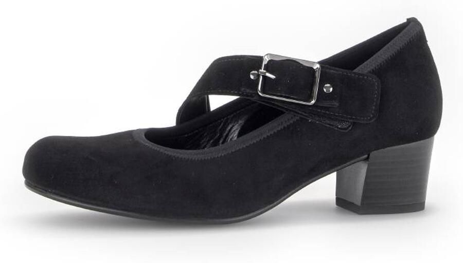 Gabor art. 3013.01.001 pump zwart nubuck dames H leest