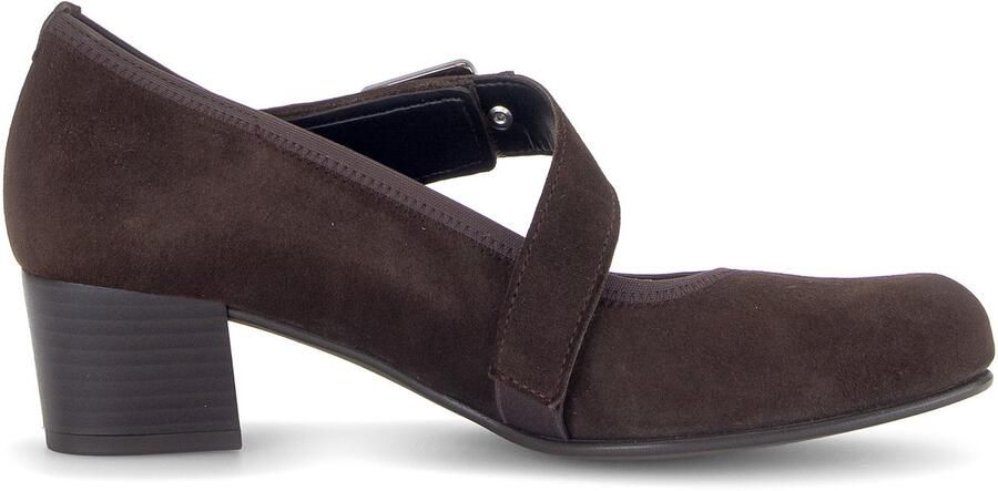 Gabor art. 3013.01.003 pump bruin nubuck H leest dames