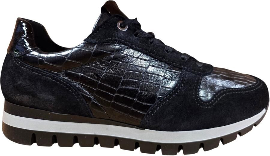 Gabor art. 6030.02 001 zwart veter H leest dames