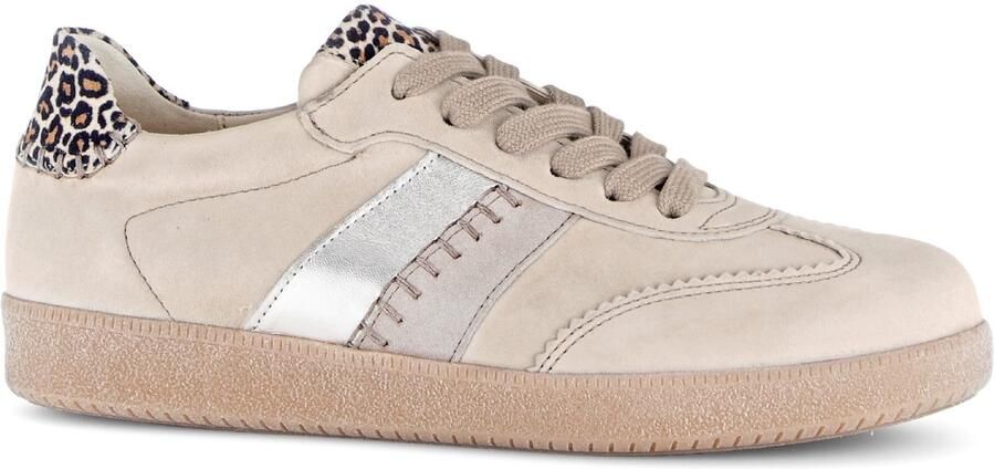 Gabor -art. 83.301 13-sneaker-zand-nubuck-dames-veter