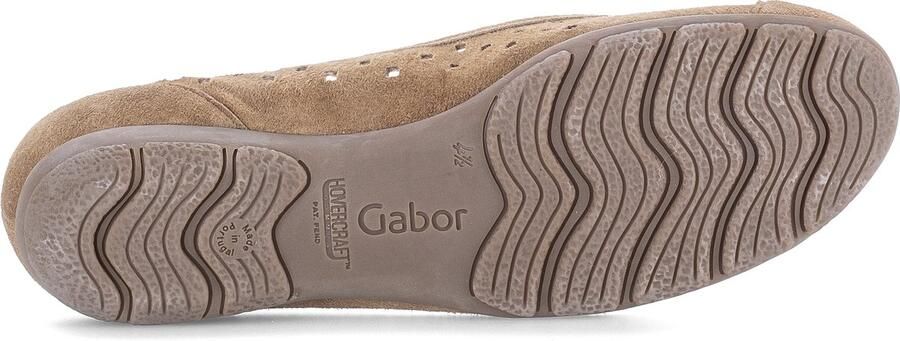 Gabor Ballerina met gaatjes 84.169.18 Bruin