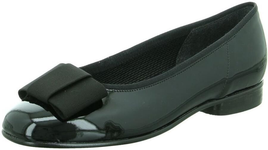 Gabor Ballerina's Flats kitten heel feestelijke schoenen met decoratieve strik