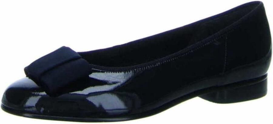 Gabor Ballerina's Flats kitten heel feestelijke schoenen met decoratieve strik