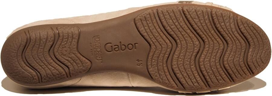 Gabor Instappers beige Leer Dames