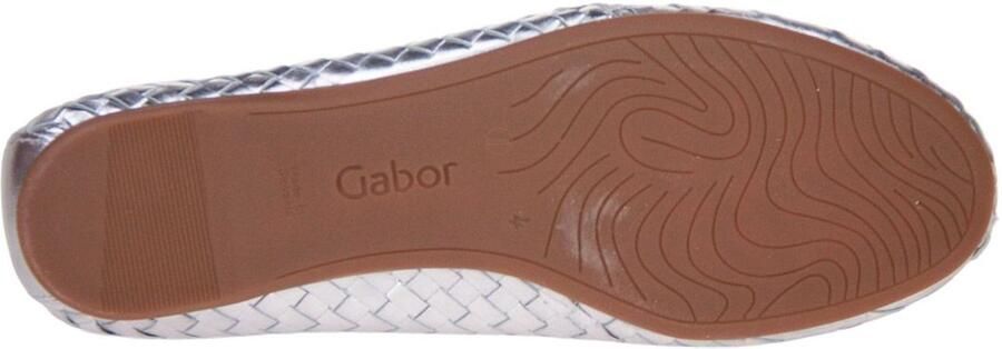 Gabor Best Fitting Ballerina Zilver