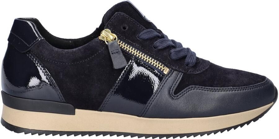 Gabor Best Fitting dames sneaker Donkerblauw