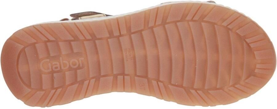 Gabor Best Fitting Sandaal Brons-Zilver