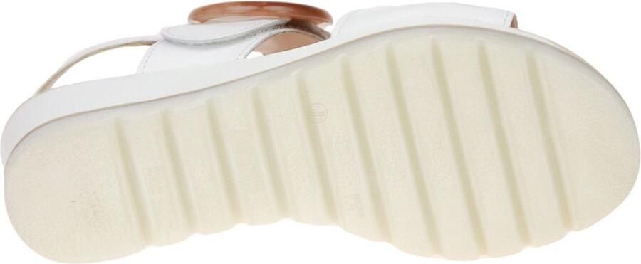 Gabor Beige Leren Sandalen Comfortabele Ronde Vorm Beige Dames - Foto 9