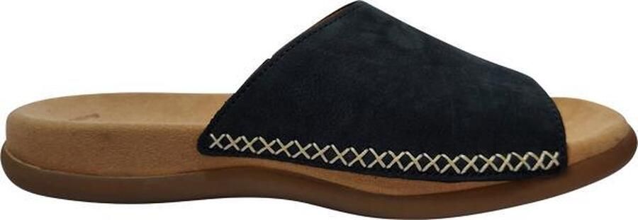 Gabor Slippers sleehak zomerschoen pantoffels in een eenvoudige vorm