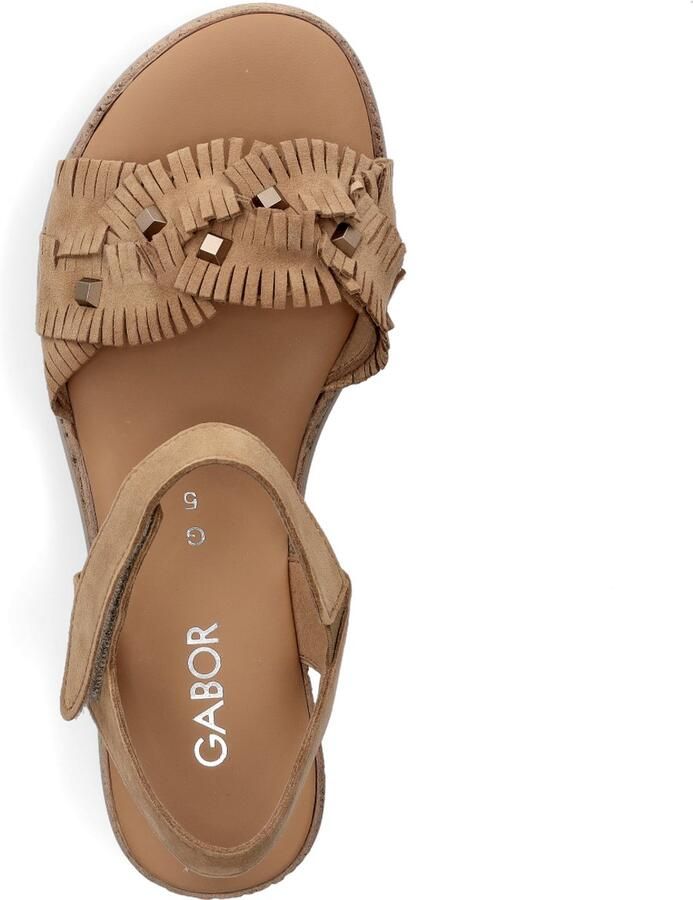 Gabor Dames sandalen Artikel 82.704.35 Cognac - Foto 7