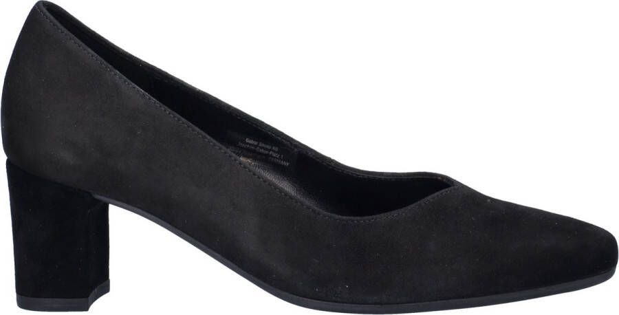 Gabor Comfort suède pumps zwart