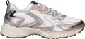 Gabor 536 Sneakers Dames Leren Sneaker Wit - Goud