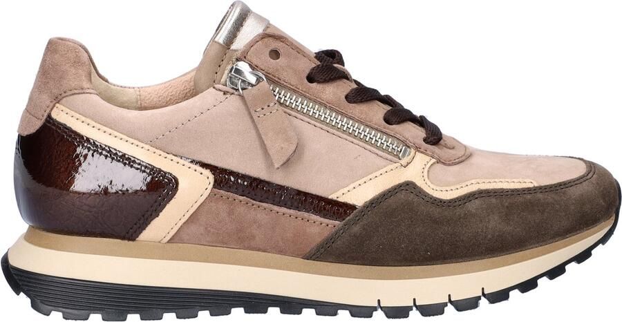 Gabor Comfort Optifit dames sneaker Taupe