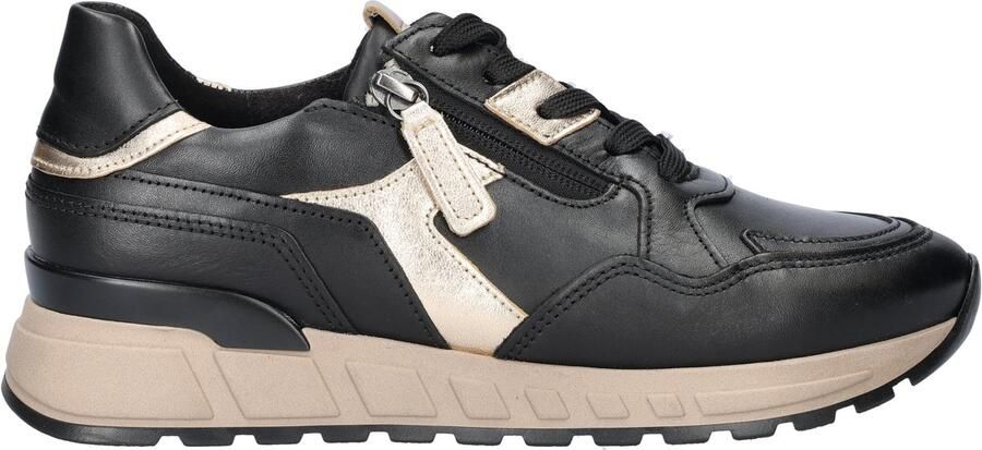 Gabor Sneakers met sleehak Florence plateau veterschoen halfhoge schoen in comfortabele g-wijdte (=wijd)