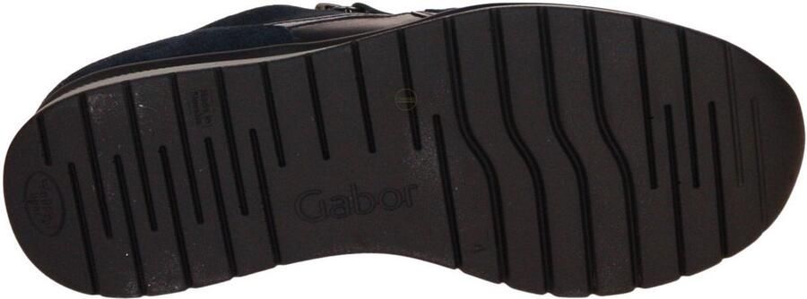 Gabor Comfort Sneaker Blauw K-leest
