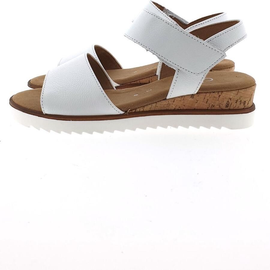 GABOR Sandalen met Hak Dames 751.1 Maat: 38 5 Materiaal: Leer Kleur: Wit - Foto 3
