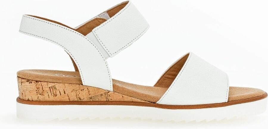 GABOR Sandalen met Hak Dames 751.1 Maat: 38 5 Materiaal: Leer Kleur: Wit - Foto 13