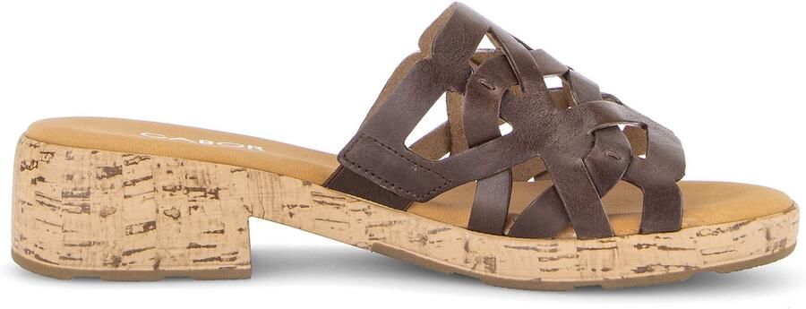 Gabor Damen Pantolette Pisa in braun