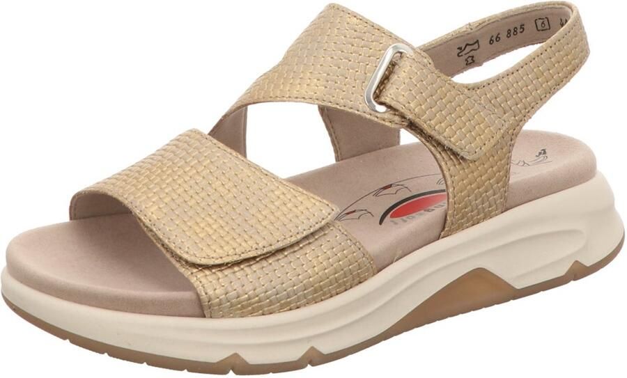 Gabor Damen Sandale bequem in beige