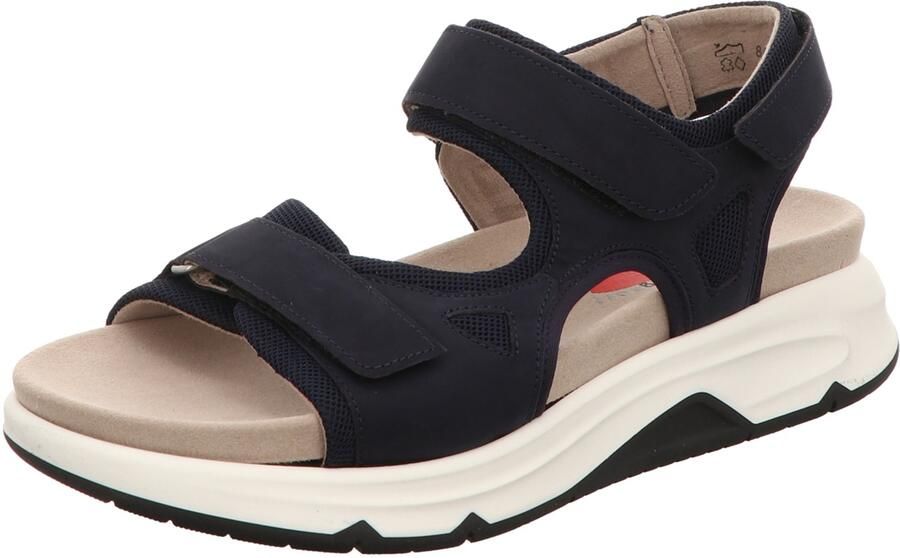 GABOR Sandaal 'Sandale Damen 86.889.36 Nubukleder in blau' blauw