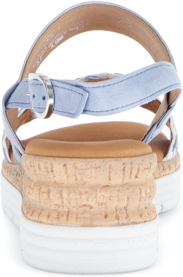Gabor Damen Sandalette Florenz in blau
