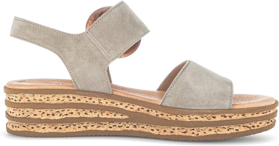 Gabor Damen Sandalette Genua in grau - Foto 3
