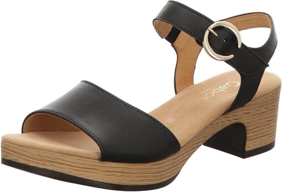Gabor Damen Sandalette Kreta in schwarz