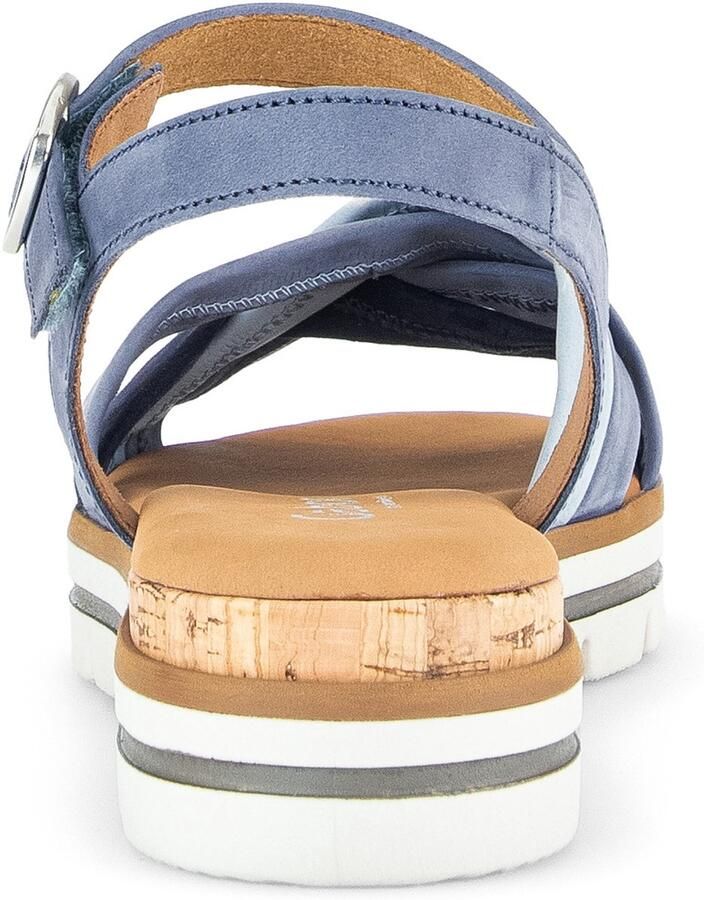 Gabor Damen Sandalette Rhodos in blau