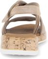 Gabor Damen Sandalette Rhodos in sand - Grijs