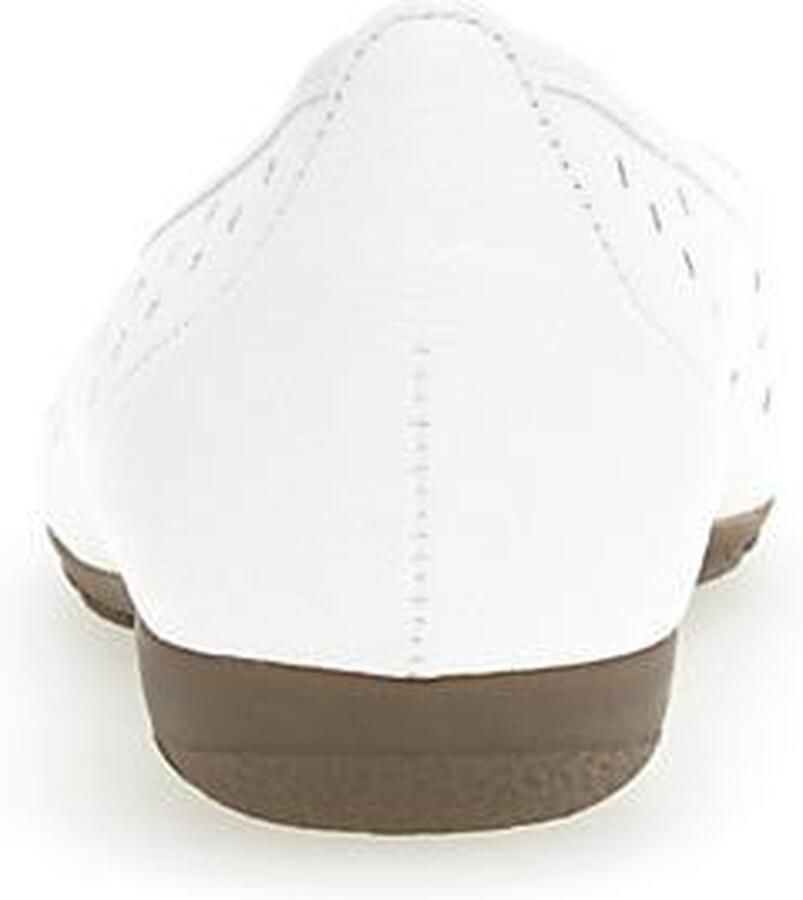Gabor Ballerina Shoes w holes Wit Dames - Foto 3