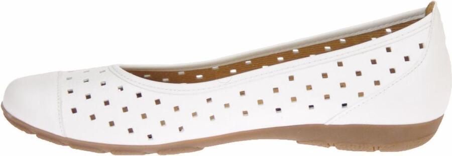 Gabor Ballerina Shoes w holes Wit Dames - Foto 9
