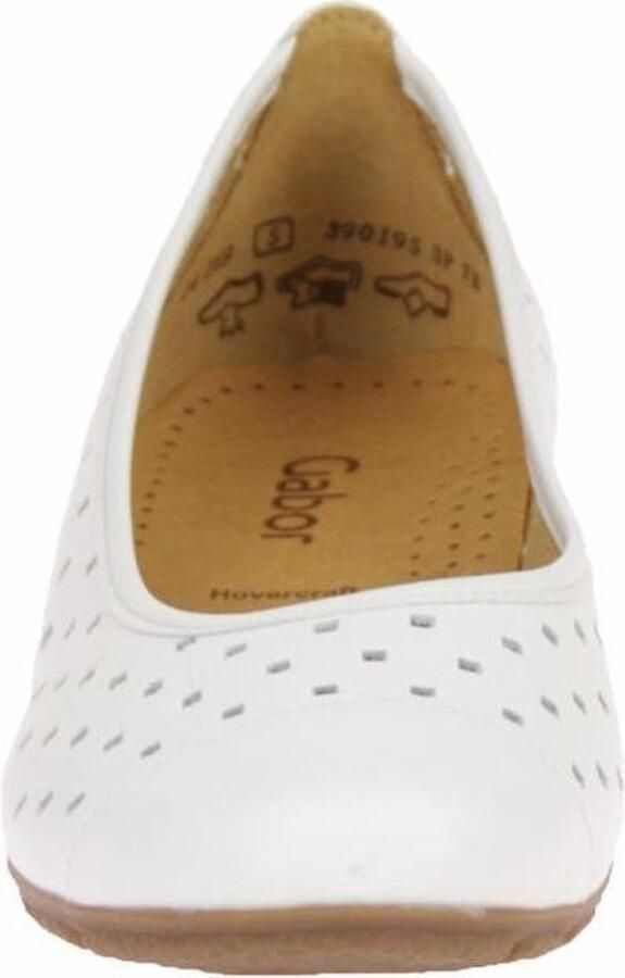 Gabor Ballerina Shoes w holes Wit Dames - Foto 6