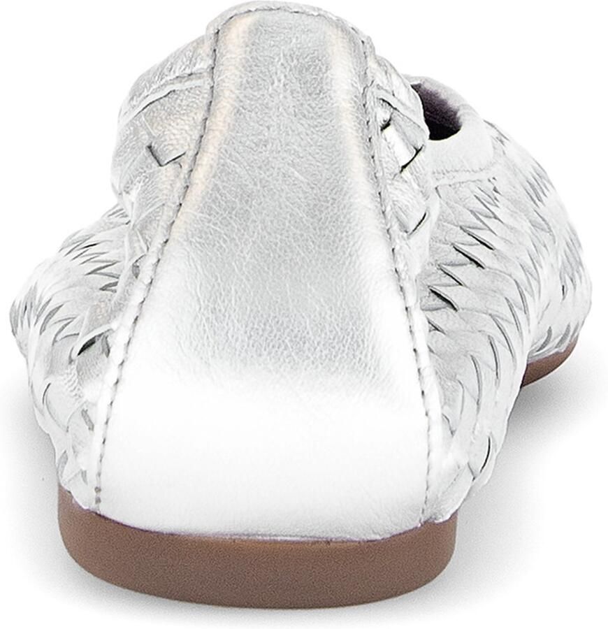 Gabor Best Fitting Ballerina Zilver - Foto 2