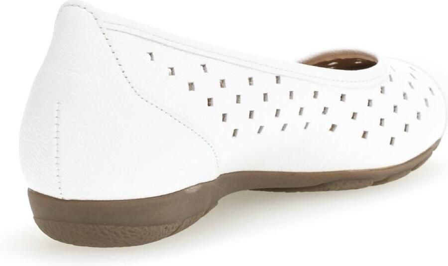 Gabor Dames Hovercraft Ballerina Schoenen White Dames - Foto 3