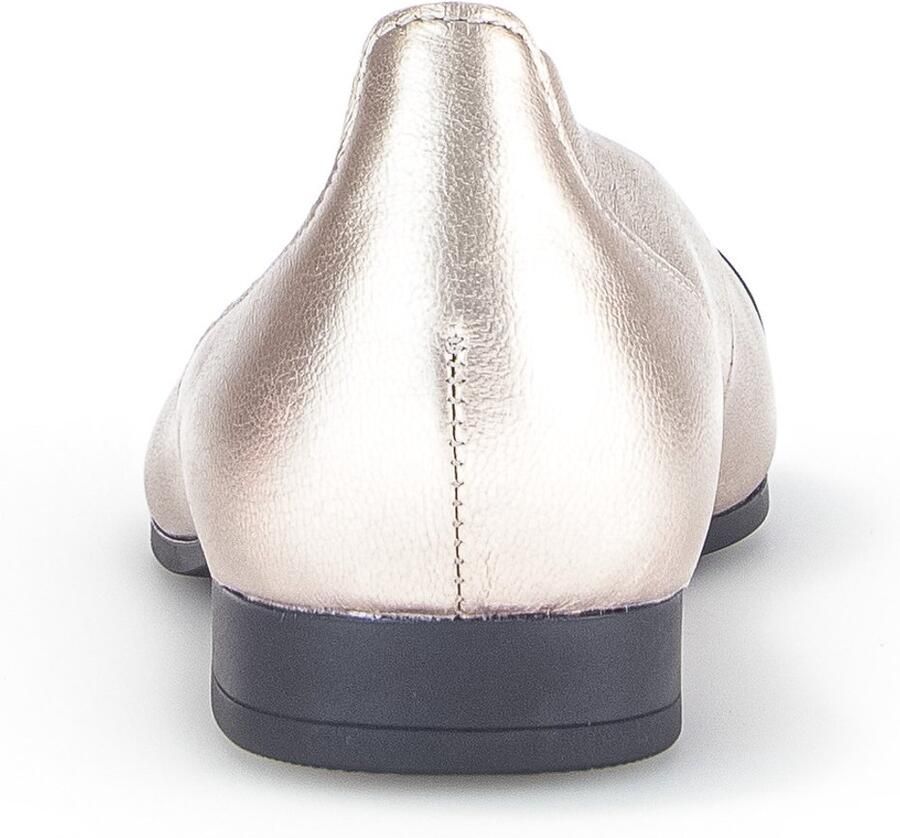 Gabor Best Fitting Goud-Zwarte Ballerina - Foto 2