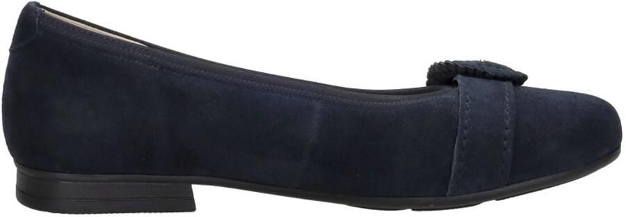 Gabor Ballerina's Florence blokhak business schoen comfort schoen met elastische afwerking breedte g