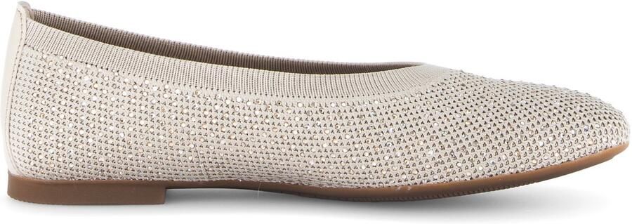 Gabor Ballerina Beige Steentjes - Foto 2