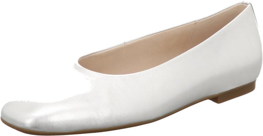 Gabor Ballerina's blokhak business schoen flats comfortabele schoen in vierkante vorm
