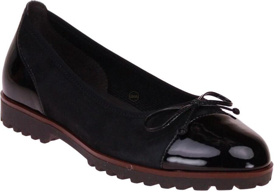 Gabor Ballerina's Flats chunky slipper met comfortabele elastische afwerking - Foto 2